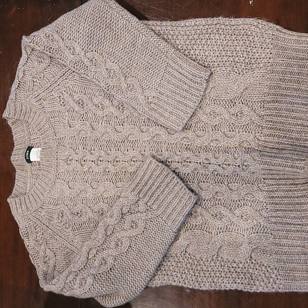 J. Crew Fisherman Sweater